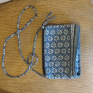 Vintage Vera Bradley indigo blue crossbody